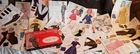 1950's Fashion Frocks 47 Clothing Sales Sheets + Fabric Samples Montreal Canada