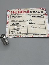 QTY 25, HELICOIL 1185-5CN938, 5/16-18 UNC, 3D, Free Running Insert, NOS