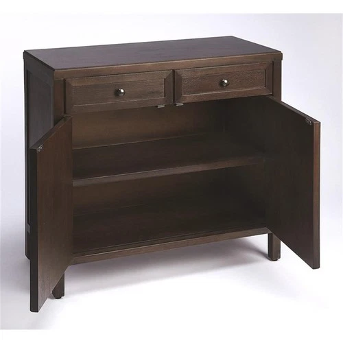 Butler Specialty Imperial Wood Accent Cabinet - Coffee Brown - Picture 2 of 7