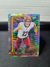 2025 Topps Chrome Football Luke McCaffrey Commanders Pulsar Refractor #298