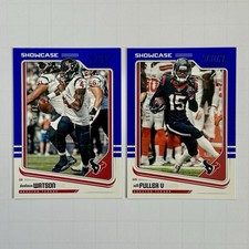2018 Panini Score Blue /99 Lot of 2 | Deshaun Watson & Will Fuller | Texans