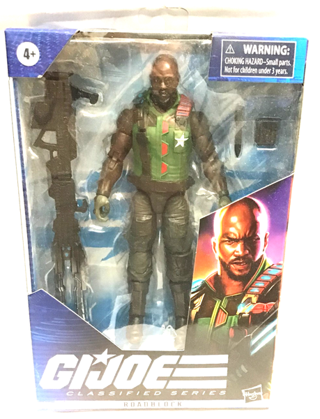 Roadblock #01 G.I. Joe Classified Series Wave 1 2020 15 Cm Action Figur Hasbro-image
