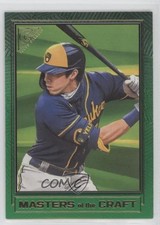 2021 Topps Gallery Masters of the Craft Green /250 Christian Yelich #MTC-2 or7