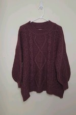 Womens SO Plum Purple Color Sweater Sz XXL