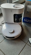 ECOVACS DEEBOT N20 PLUS Weiß Saug-Wisch-Roboter mit Absaugsation Top!