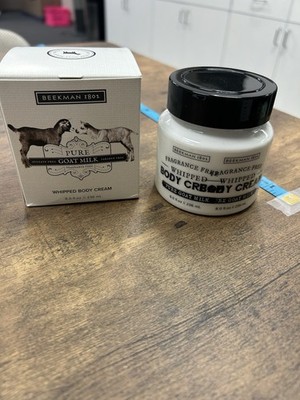 NEW Beekman 1802 Pure Goat Milk Whipped Body Cream 8oz