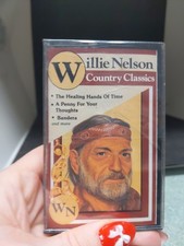 Willie Nelson Country Classics Cassette Tape 1982 CBS Records - Sealed