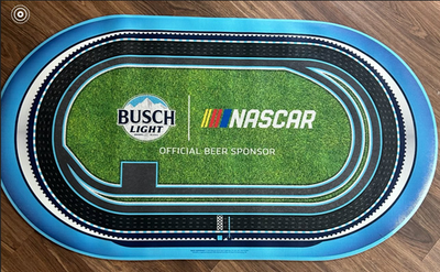 Busch Light NASCAR Racetrack Floormat | Official Beer Sponsor 2025