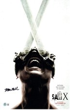 Tobin Bell signed 11x17 Poster John Kramer, Jigsaw - Saw X