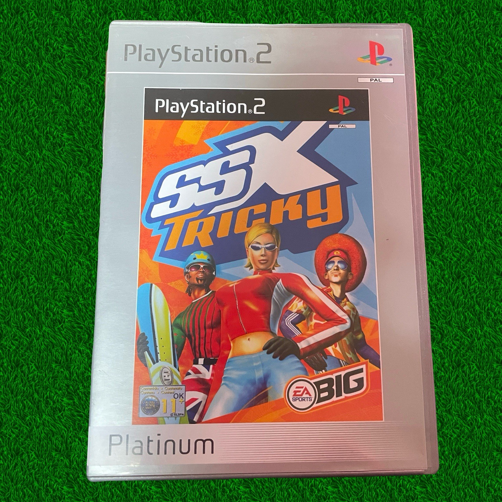 SSX Tricky (Platinum) (Sony PlayStation 2, 2003) - European Version