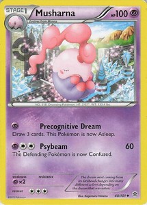 Musharna 40/101 Plasma Blast Uncommon