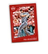 2019 Panini Diamond Kings #47 Paul Goldschmidt Framed Red