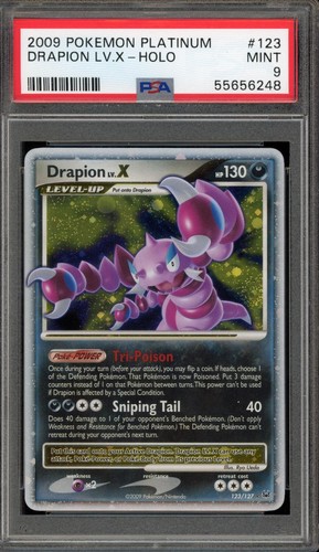 Drapion LV.X graded PSA 9 for sale on eBay