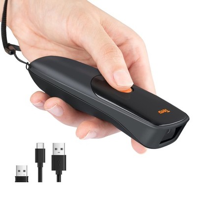 Tera Pro 3-in-1 Wireless 1D 2D QR Barcode Scanner Mini Portable Model 1300 BT