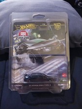 Hot Wheels Car Culture Ronin Run II 07 Honda Civic Type R BLACK CHASE 0/5 w/Case