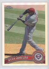 2011 Topps Chrome Refractor Ryan Howard #45 4j3