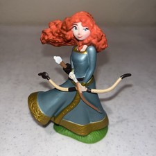 Disney Brave Merida Princess Bow  Arrow Figure Toy Figurine Cake Topper