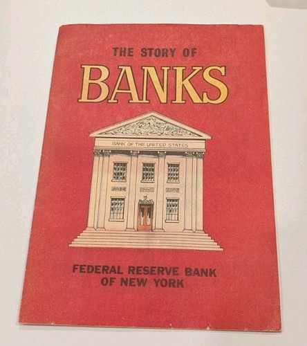 1983 The Story Of Banks Federal Reserve Bank Of New York 23p Comic Book 