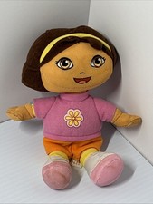 Fisher Price Dora the Explorer Mini Bean Plush 7" 2007 Mattel Viacom