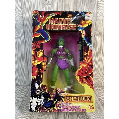 1997 Marvel She-Hulk 10  Action Figure Toy Biz NOS Vintage Superhero