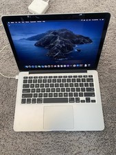 Apple MacBook Pro Retina 13" i5 2.7GHz 8GB RAM 121GB SSD Silver Catalina