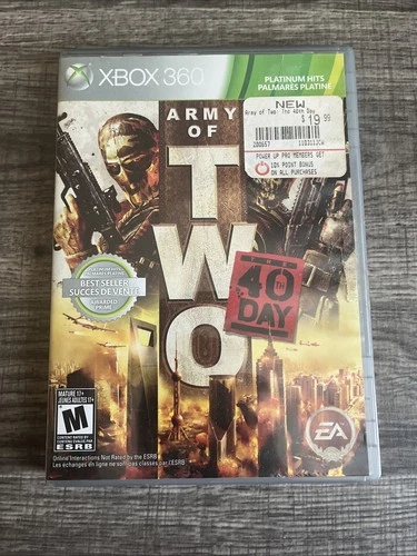 Army of Two: The 40th Day (Microsoft Xbox 360, 2010)
