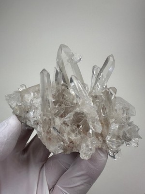 Lemurian___Top Quality Large Clear Arkansas Quartz Crystal Cluster