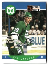 1990-91 Pro Set #112 Pat Verbeek