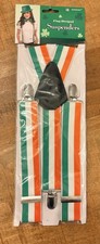 Amscan St. Patrick's Day Novelty Suspenders NIP