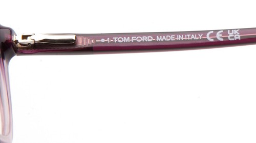 NEW TOM FORD TF5514 083 Purple Eyeglasses Frame 54-15-140mm B39mm Italy - Picture 9 of 10