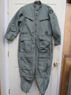 U.S.A.F COVERALL FLYING MAN'S 1977製 Vintage US Air Force Intermediate Flying Coveralls Flight Suit