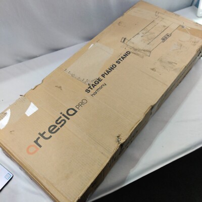 Artesia Pro Harmony Studio Piano Stand & Sustain Pedals Only New Open Box