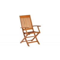 Merxx Comodoro Klappsessel Gartenstuhl Fsc Eukalyptusholz Natur 63X55,5X101Cm