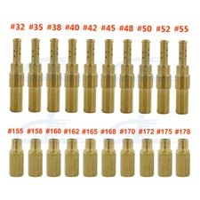 For Motorcycle Carburetor Main Jet Kit Set Slow/Pilot Jet for PWK Keihin OKO CVK