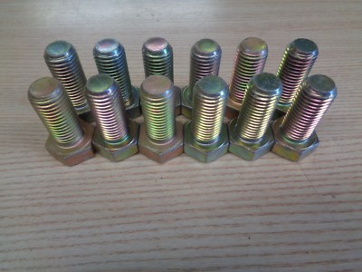 (12 PK ) M16-2.0x35 Class 10.9 Hex Cap Screws plated with full thread