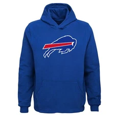 Outerstuff NFL Youth Boys Buffalo Bills Primary Logo Fleece Hoodie