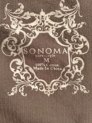Sonoma Womens Jacket Coat Size M Medium Gray Corduroy - Picture 2 of 5