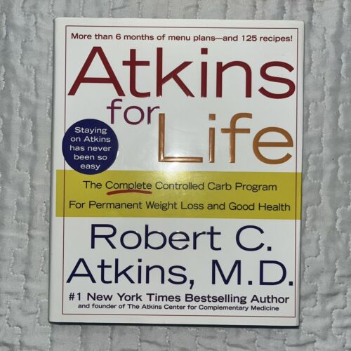 Book Lot Health & Fitness - Atkins For Life, Keto Diet, Complete Mediterranean - Picture 4 of 11