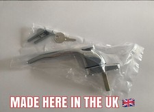 Chrome Upvc Window Handle - Universal Fitting