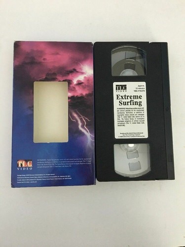 Extreme Surfing VHS KAOS Entertainment-TESTED-RARE VINTAGE COLLECTIBLE-SHIP N24H - Picture 6 of 12