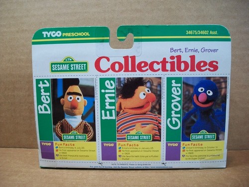 1997 Tyco~Sesame Street Collectibles - Bert, Ernie, Grover, Zoe, Baby Bear~*Read - Picture 4 of 10