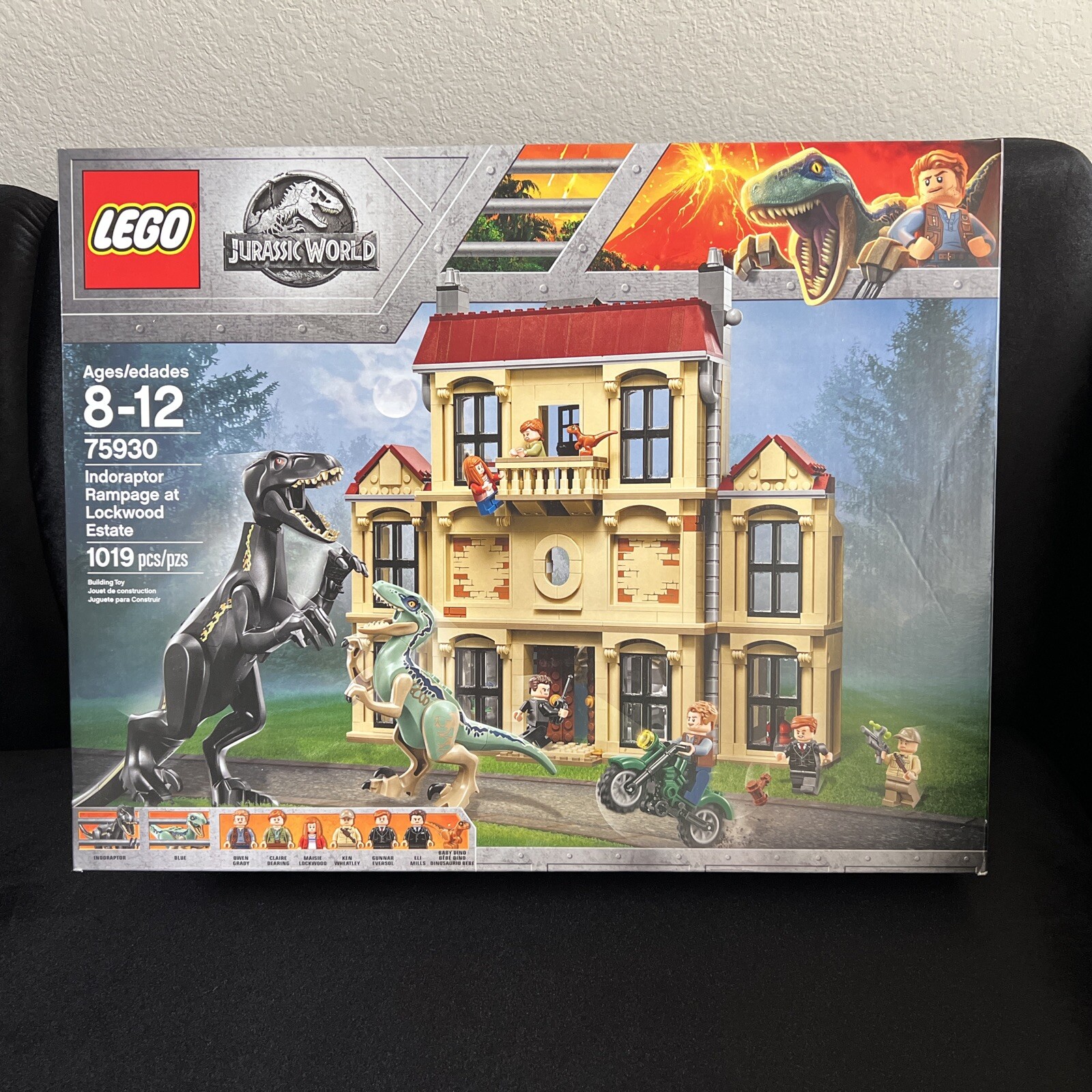 Lego 75930 Jurassic World Indoraptor Rampage At Lockwood Estate – VNJQN