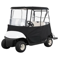 600D Golf Cart Cover Enclosure Protector 2 Passenger for Club Car EZGO YAMAHA