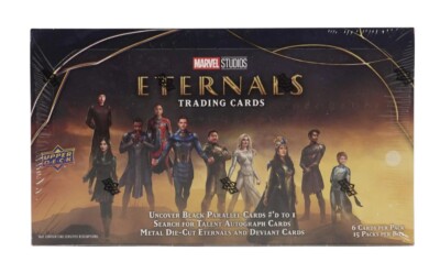 2023 UPPER DECK MARVEL ETERNALS HOBBY BOX - BRAND NEW - FREE SHIPPING    