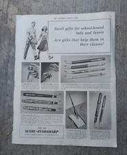 1939 print ad-large-Swell Gifts 4 Lads/Lasses. Wahl-Eversharp Pens-Pencils-Sets