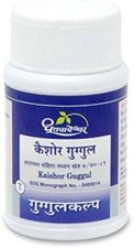 Dhootapapeshwar Kaishor Guggul 60 Tablets  Relieve Gas  Free Shipping