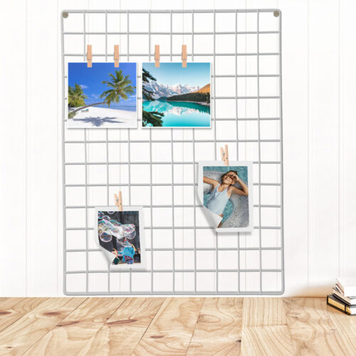 2pcs Wire Wall Grid Panel for Kindergarten Multi-Functional Photo Display Grid - Picture 10 of 12