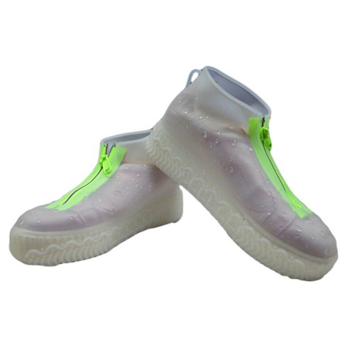 Shoe Boot Cover Protector with Zip Anti Slip Silicone Overshoes Rain Waterproof - Picture 21 of 22