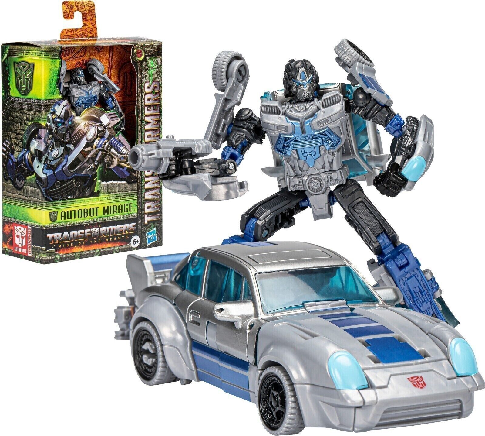  Transformers Toys Studio Series Deluxe Rise of The Beasts 105  Autobot Mirage Toy, 4.5-Inch, Action Figure for Boys and Girls Ages 8 and  Up : Toys & Games