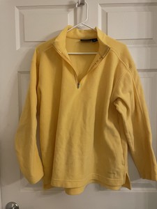 patagonia yellow sweatshirt